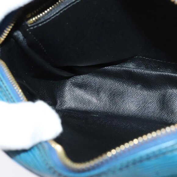 LOUIS VUITTON Epi Trocadero 23 Shoulder Bag Blue M52305 LV Auth 122787 - Picture 11 of 16